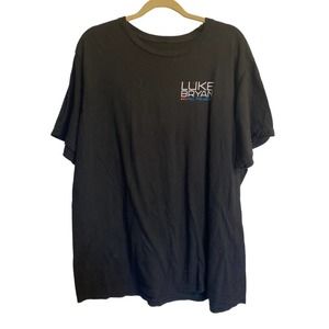 Luke Bryan “Kill the Lights” Tour Black Short Sleeve Shirt Size L/XL